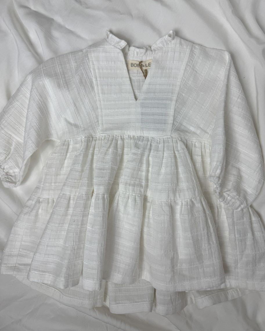 Cotton dress white size 86